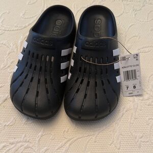 Adidas  Black Clogs